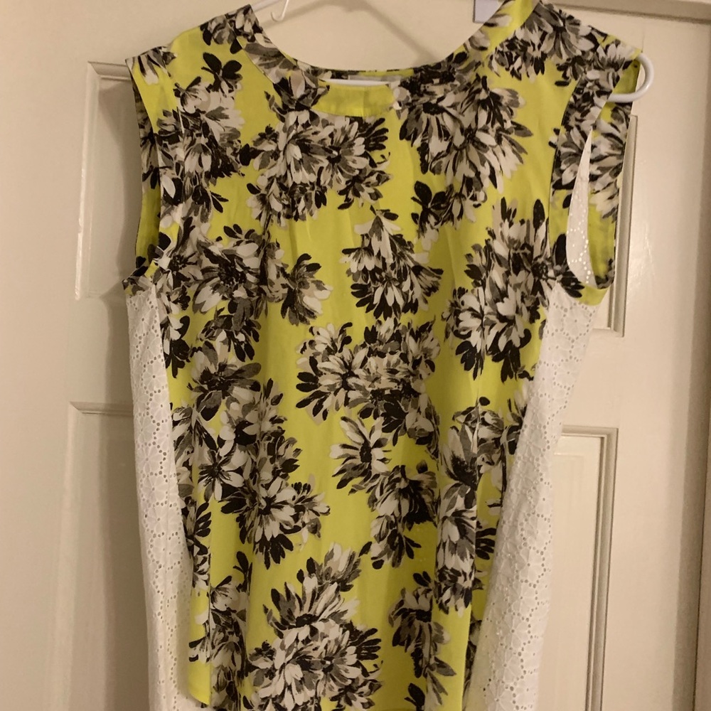 JCrew floral blouse